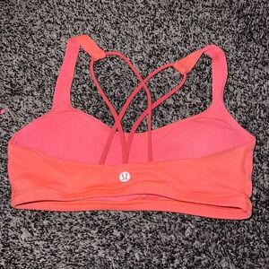 lululemon athletica Women's Pink Sports Bra